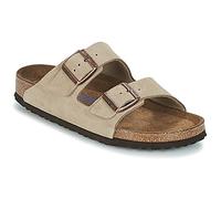 Birkenstock Arizona Soft Footbed Suede Leather Sandals Brown EU 39