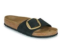BIRKENSTOCK Mules / Casual Shoes Madrid Big Buckle LENB black in Black 4.5