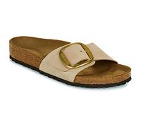 BIRKENSTOCK Mules / Casual Shoes Madrid Big Buckle LENB Sandcastle in Beige 5
