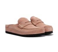 Birkenstock Naples Suede Women's Pink Clay Regular Clogs UK 4.5