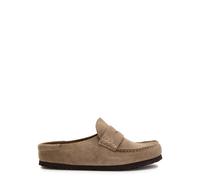 Birkenstock Naples Wrapped Suede Loafers - Beige - 40 (IT40/ UK7)