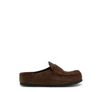 Birkenstock Naples Wrapped Suede Loafers - Brown - 42 (IT42 / UK8)