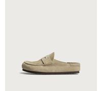 Birkenstock Naples Wrapped Taupe Suede UK 3.5