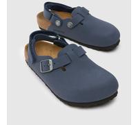 BIRKENSTOCK navy tokio Junior sandals UK 2.5 (EU 35)