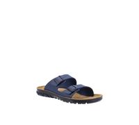 Birkenstock Occupational Men's 'Bilbao' Leather Sandals in Blue | Size: 10.5 Birkenstock Occupational Blue 10.5