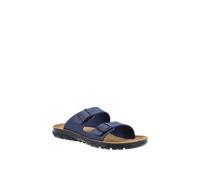 Birkenstock Occupational Men's 'Bilbao' Leather Sandals in Blue | Size: 11.5 Birkenstock Occupational Blue 11.5