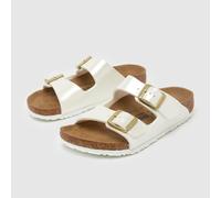 BIRKENSTOCK Off-White Arizona Girls Junior Sandals UK 11.5 (EU 30)