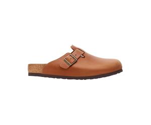 Birkenstock - Oiled Nubuck leather clog - Boston Oiled Leather Regular Cognac for Men in Leather - Size 8 UK - Brown Brown 8 UK