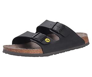 BIRKENSTOCK Pair Size 42 Black Normal 089420-42 (Women/Men's Mules)