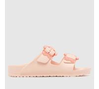 BIRKENSTOCK Pale Pink Arizona EVA Girls Junior Sandals UK 2 (EU 34)