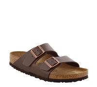 Birkenstock Pantoletten Arizona, Unisex Adult Buckle Shoes, Brown, 37 EU