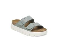 Birkenstock Papillio Arizona Chunky Womens Birko-Flor Sandals - Pure Sage/White - Pure Sage/White - UK5.5 EU39 Narrow