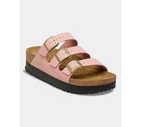 Birkenstock Papillio Florida III Flex Womens Nubuck Platform Sandals - Pink Clay - Pink Clay - UK7.5 EU41 Narrow