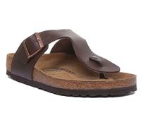Birkenstock Ramses Bf Men Toe Thong Mens Sandal In Dark Brown UK 5 - 12
