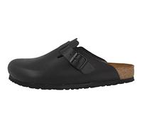 Birkenstock Boston Natural Leather 'Black' 0060191 6-6.5