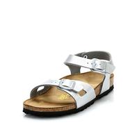 Birkenstock Rio, Unisex-Child Sandals, Silver (silver), 8 Child UK (25 EU)