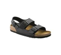 Birkenstock Milano, Unisex-Adults Sandals, Black, 7 UK (40 EU)