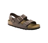 Birkenstock - Sandals - Milano M Birko-Flor Birkibuc Mocha for Men - Size 43 - Brown Brown 43
