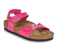 BIRKENSTOCK Sandals Rio AS Kids BF Patent Fuchsia Tulip in Pink 4.5