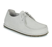 Birkenstock Utti Lace Suede Leather shoes light grey - 42