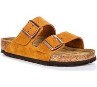 Birkenstock Strappy Arizona Unisex Suede Eva Mens Sandal In Taupe UK 4 - 12