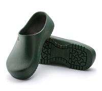 BIRKENSTOCK SUPER-BIRKI GREEN UNISEX CLOGS POLYURETHANE