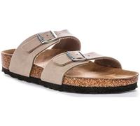 Birkenstock Sydney Bs Men's Two Adj Strap Skin-friendly Sandals (Taupe, UK 5)