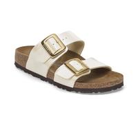 Birkenstock Sydney Cushion Buckle Birko-Flor Graceful Pearl White