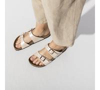 BIRKENSTOCK SYDNEY GRACEFUL PEARL WHITE MEDIUM/NARROW WIDTH SANDALS