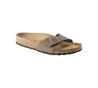 Birkenstock - Synthetic mules - Madrid Birkibuc Regular Mocha for Men - Size 9 UK - Brown Brown 9 UK