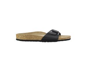 Birkenstock - Synthetic mules - Madrid Birko-Flor Regular Black for Men in Leather - Size 9,5 UK Black 9.5 UK