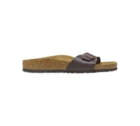 Birkenstock - Synthetic mules - Madrid Birko-Flor Regular Dark Brown for Men in Leather - Size 7,5 UK Brown 7.5 UK