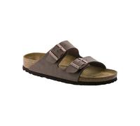 Birkenstock - Synthetic suede sandals - Arizona Birkibuc Regular Mocha for Men - Size 9 UK - Brown Brown 9 UK