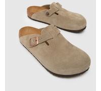 BIRKENSTOCK Taupe Boston Clog Junior Sandals UK 13.5