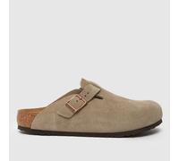 BIRKENSTOCK Taupe Boston Clog Junior Sandals UK 2 (EU 34)