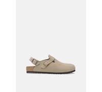 Birkenstock Tokio Mules (Regular) - Taupe - Khaki / UK 7.5 : EU 41 : US 8