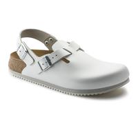 Birkenstock Tokio Super Grip Mens White SRA Work Kitchen Garden Shoes