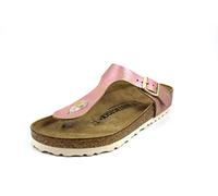 Birkenstock Tongs Gizeh Birko-flor Léopard Gold, Women's Sandal