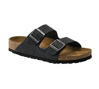 BIRKENSTOCK Unisex - Adult Arizona 51061, Birko-Flor Clogs & Mules (Regular), Black Oiled, 6.5 UK