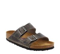 Birkenstock Womens Shoes Men's Arizona SFB Sandals, Iron Grey, Medium
