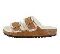 Birkenstock Unisex Adults’ Arizona Lammfell Mules, Braun (Mink), 4.5 UK