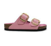 Birkenstock Unisex Arizona Big Buckle Patent Leather High Shine Fondant Pink Sandals 4.5 UK