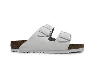 Birkenstock Unisex Arizona BS Natural Leather White Brown Sandals 5.5 UK