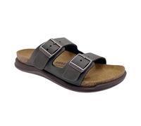 Birkenstock Unisex Arizona CT W Nubuck Leather Black Sandals 7.5 UK