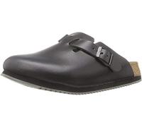 Birkenstock Unisex Boston Professional Black Leather Work Shoe 42 (US Women's 11-11.5)