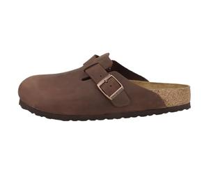 BIRKENSTOCK Unisex Boston SFB Habana, Oiled Leather Clogs
