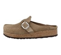 Birkenstock Unisex Buckley Suede Leather Gray Taupe Sandals 5.5 UK