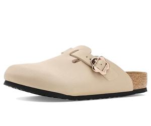 Birkenstock unisex-child Boston Flower Buckle (Toddler/Little Kid/Big Kid)
