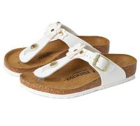 Birkenstock Unisex Children's Gizeh Flowers (Little Big Kid) Sandals, White opulent garden, 1-1.5 Narrow Little Kid