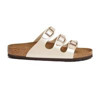 Birkenstock Unisex Florida BS Birko-Flor Graceful Pearl White Sandals 5 UK